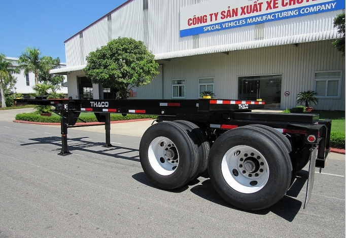 THACO xuất khẩu sơmi rơmoóc sang thị trường Mỹ