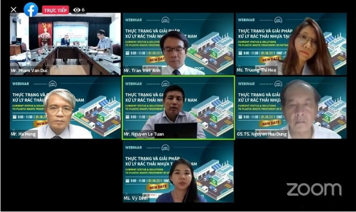 Tọa đàm 'Thực trạng và giải pháp xử lý rác thải nhựa tại Việt Nam'