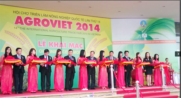 Hơn 200 doanh nghiệp tham gia AgroViet 2014