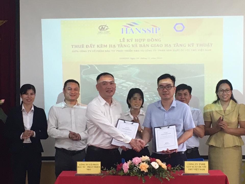 THT Việt Nam xây dựng nhà máy công nghiệp hỗ trợ tại HANSSIP