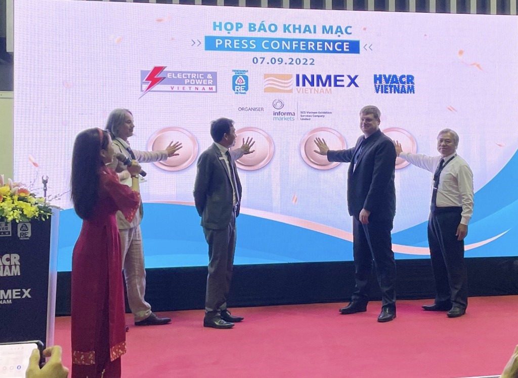 Hơn 200 đơn vị tham gia chuỗi triển lãm EPV-HVACR-INMEX