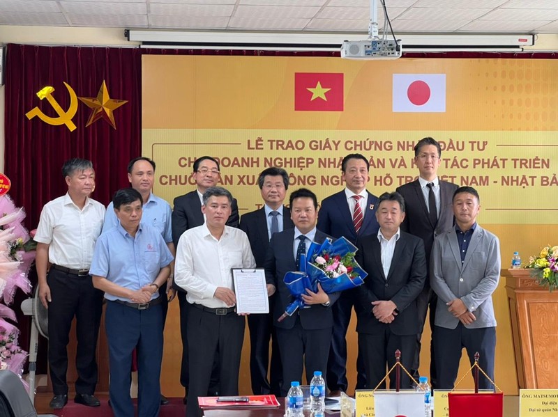 Hợp tác phát triển chuỗi sản xuất công nghiệp hỗ trợ Việt Nam-Nhật Bản
