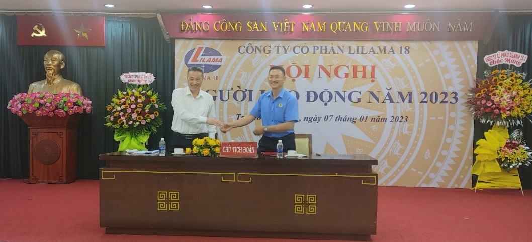 LILAMA18 tổ chức hội nghị người lao động 2023