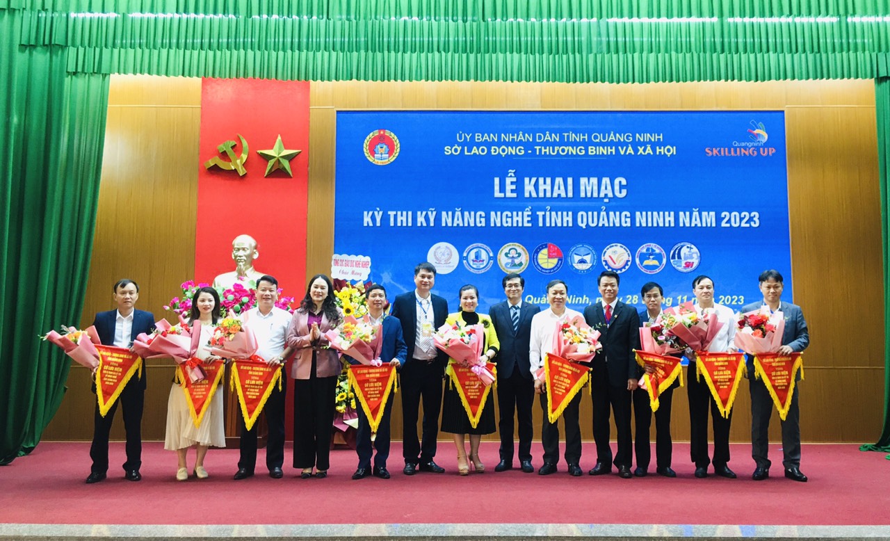Khai mạc Kỳ thi Kỹ năng nghề tỉnh Quảng Ninh năm 2023