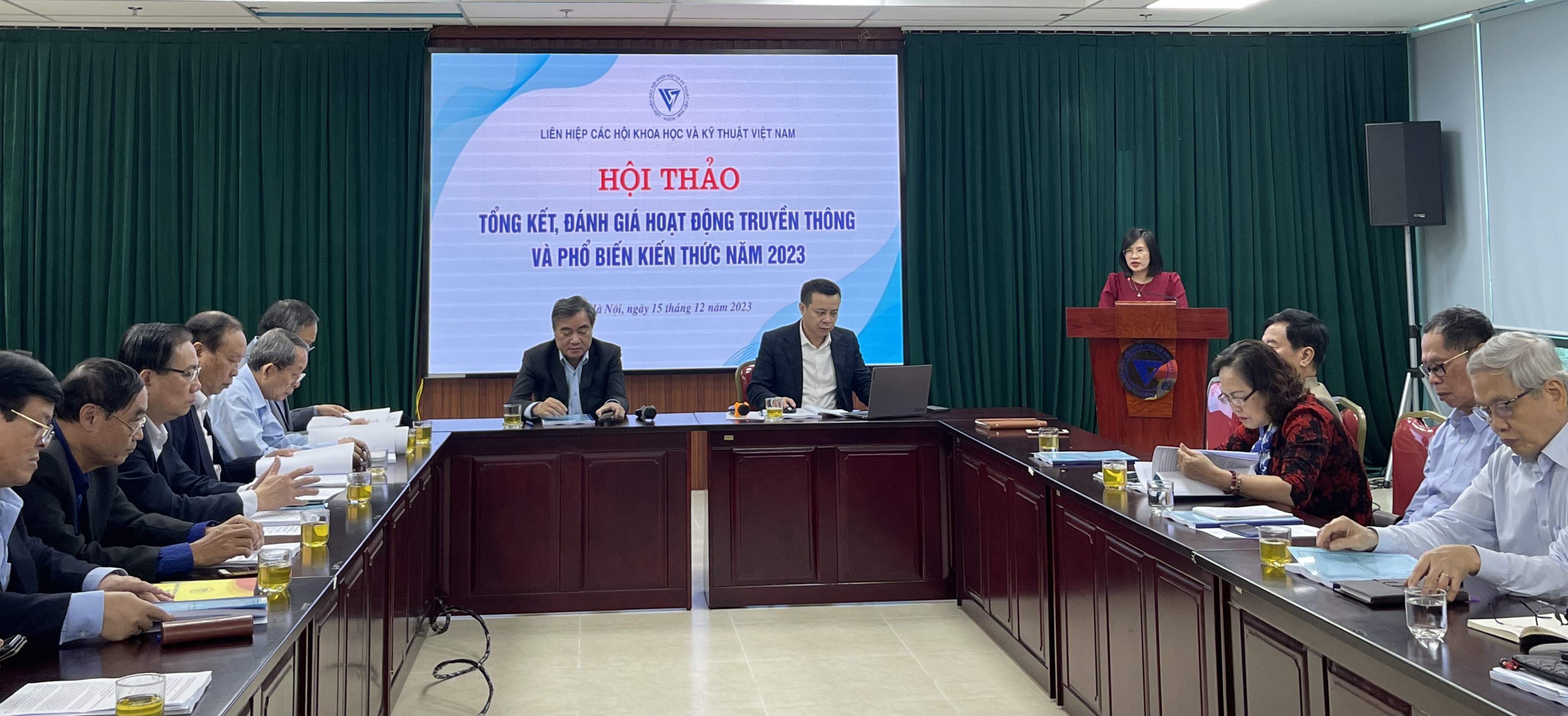 Hoạt động truyền thông và phổ biến kiến thức của Liên hiệp Hội Việt Nam năm 2023 có nhiều bước tiến