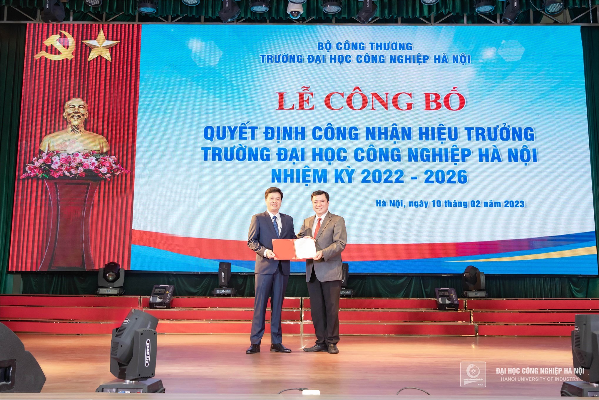 TS. Kiều Xuân Thực làm Hiệu trưởng Trường Đại học Công nghiệp Hà Nội