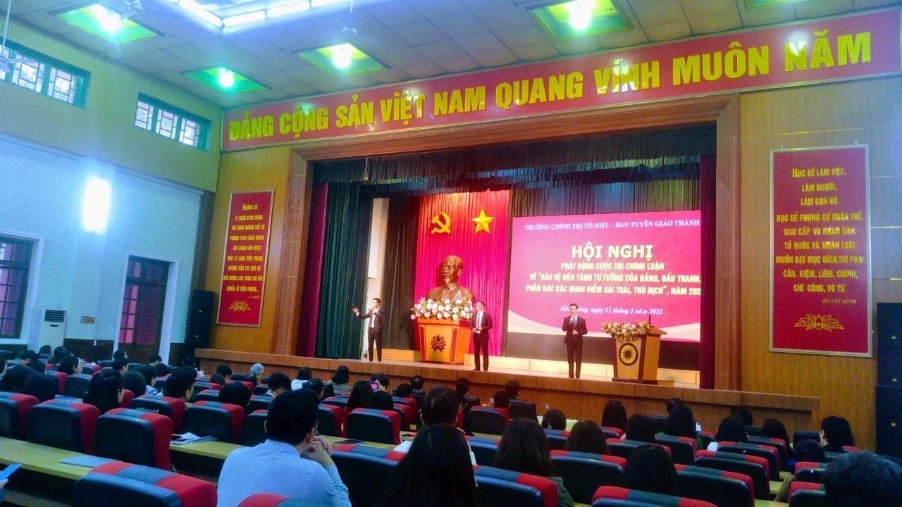 Hải Phòng: Phát động Cuộc thi chính luận về “Bảo vệ nền tảng tư tưởng của Đảng"