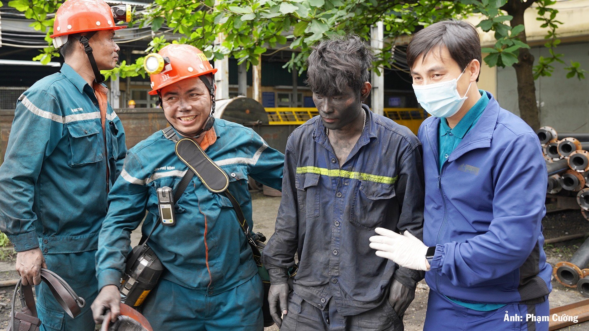 Giải cứu thành công hai công nhân bị mắc kẹt, Than Vàng Danh lập kỳ tích mới