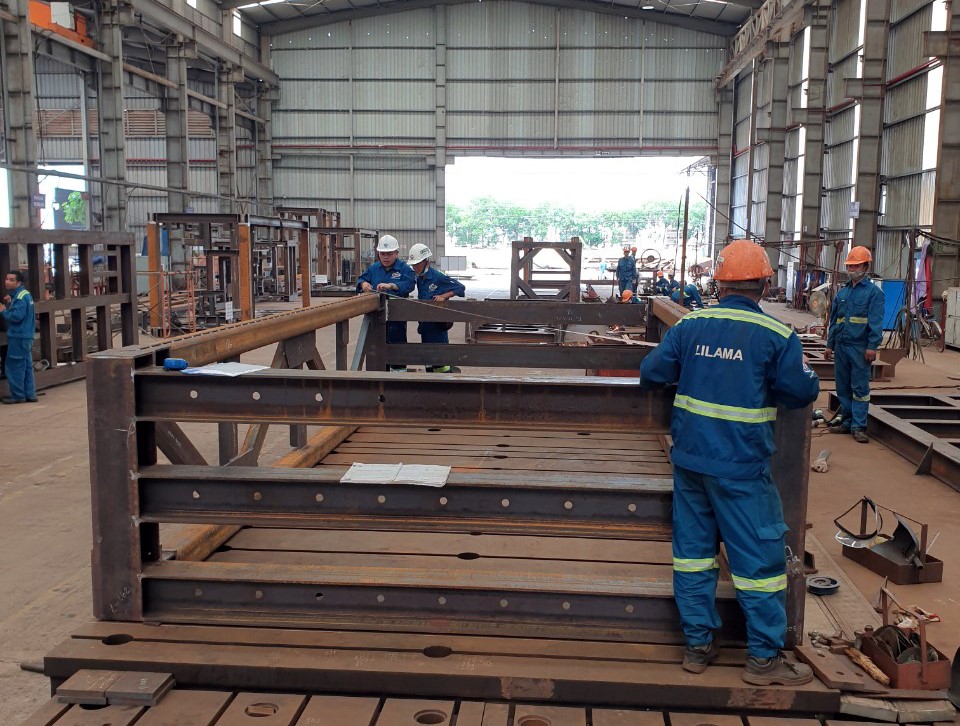 LILAMA10 gia công chế tạo và tổ hợp 02 Mô-đun thiết bị điện phân cho Dự án Nhà máy sản xuất Hydro tại West Coast, Hoa Kỳ