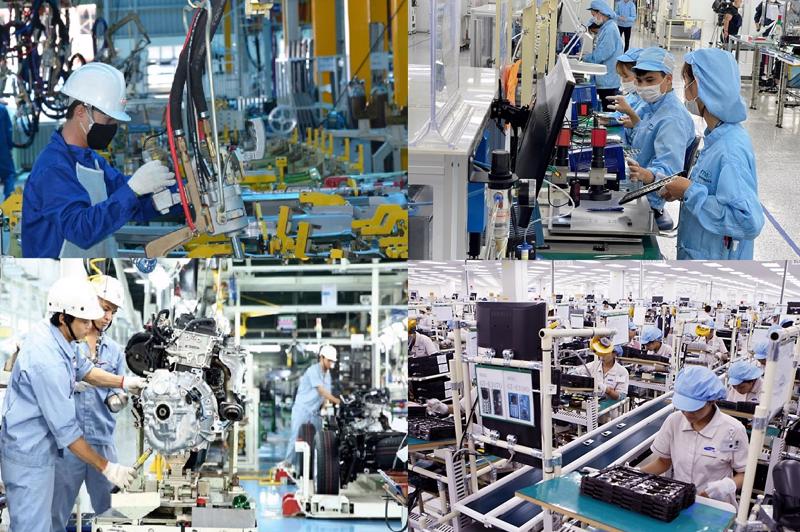 Công nghiệp chế biến chế tạo dẫn dắt tăng trưởng toàn ngành công nghiệp 2 tháng đầu năm 2025