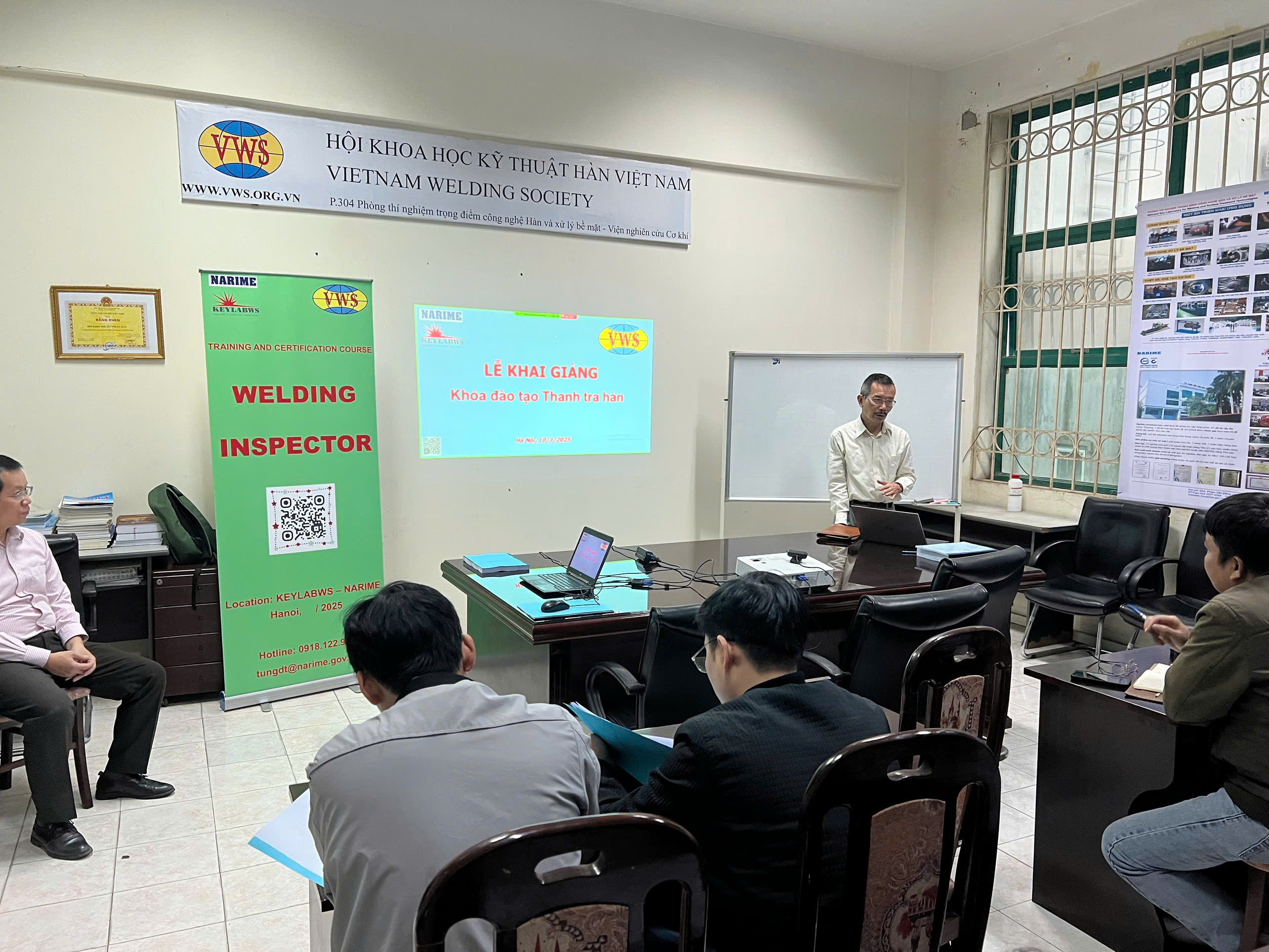 Khai giảng khoá đào tạo Thanh tra hàn đợt 1 năm 2025