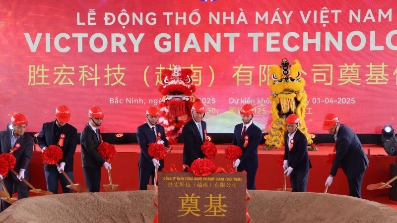 Bắc Ninh động thổ hai dự án công nghệ cao trị giá hơn 640 triệu USD