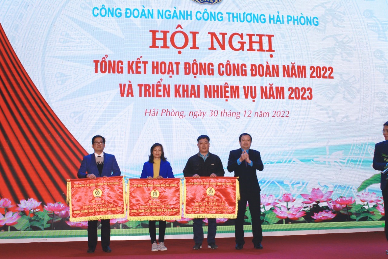 Công đoàn Công Thương Hải Phòng tổng kết hoạt động năm 2022 và triển khai nhiệm vụ năm 2023