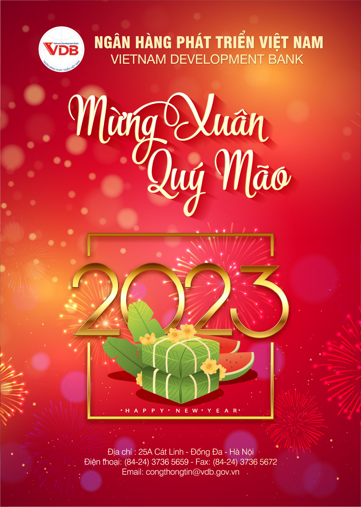Ngân hàng Phát triển Việt Nam chúc mừng Xuân Quý Mão 2023