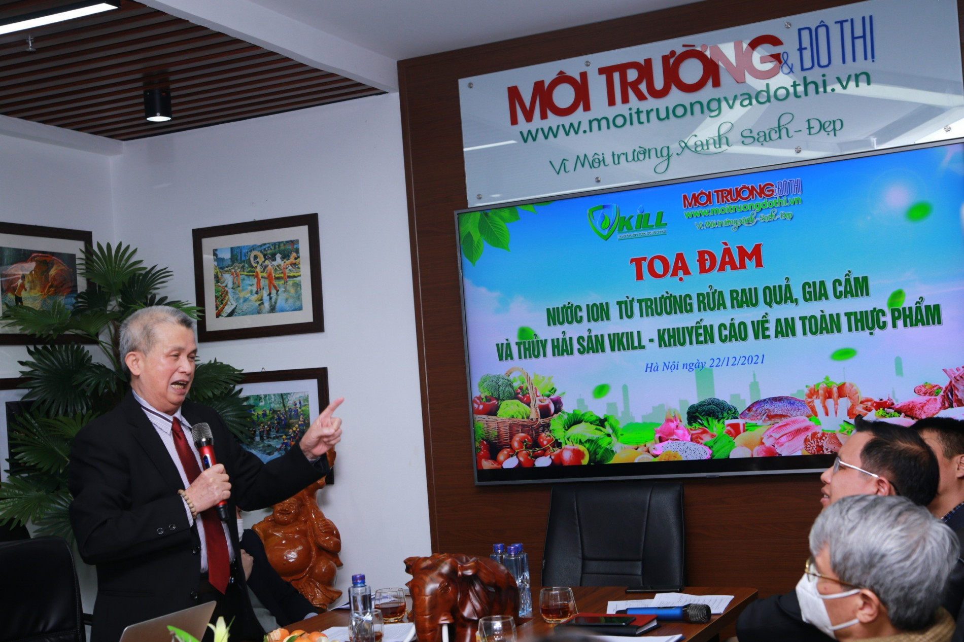 Nước ion từ trường có tác dụng gì đối với thực phẩm?